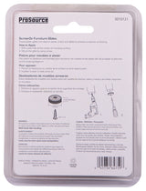 ProSource FE-50108-PS Furniture Glide, Plastic, Blue, Blue, 1-1/2 x 1-1/2 x 11/32 in Dimensions