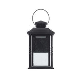 Globe Electric Beauregard Matte Black Dusk to Dawn LED Wall Lantern