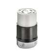 Leviton Commercial Nylon Curved Blade/Ground Locking Connector L14-30R 3 Pole 4 Wire