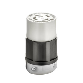 Leviton Commercial Nylon Curved Blade/Ground Locking Connector L14-30R 3 Pole 4 Wire