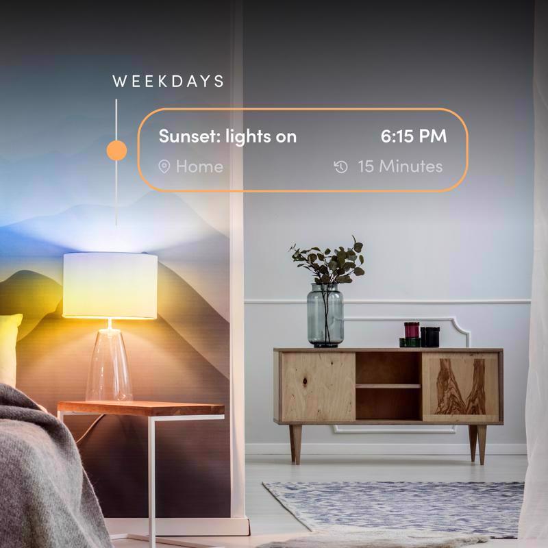 LIFX Smart Home B11 E12 (Candelabra) Smart-Enabled LED Bulb Color Changing 25 Watt Equivalence 1 pk