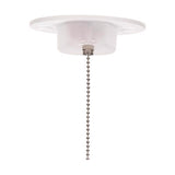 ETI 1.76 in. H X 4.72 in. W X 4.72 in. L White Ceiling Light