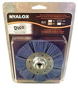 Dico 7200079 Wheel Brush, Nyalox Bristle, 4-1/2 in Dia, 5/8-11 Arbor/Shank