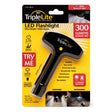 TripleLite 300 lm Black LED Flashlight AA Battery