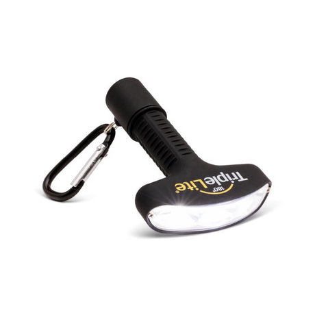 TripleLite 50 lm Black LED Flashlight AAA Battery