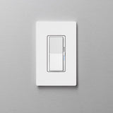 Lutron Caseta White 150 W Toggle Smart-Enabled Dimmer Switch 1 pk