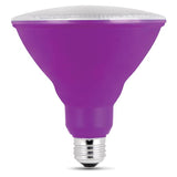 Feit PAR38 E26 (Medium) LED Bulb Purple 90 Watt Equivalence 1 pk, Pack of 4