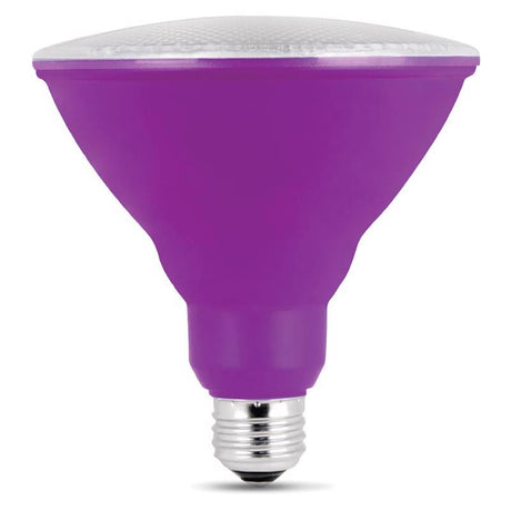 Feit PAR38 E26 (Medium) LED Bulb Purple 90 Watt Equivalence 1 pk, Pack of 4