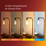 Philips B11 E12 (Candelabra) LED Bulb Amber 25 Watt Equivalence 2 pk