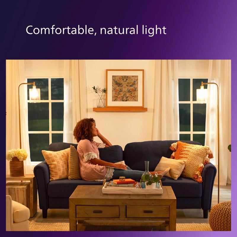 Philips G25 E26 (Medium) LED Bulb Soft White 60 Watt Equivalence 2 pk