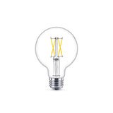 Philips G25 E26 (Medium) LED Bulb Soft White 60 Watt Equivalence 2 pk