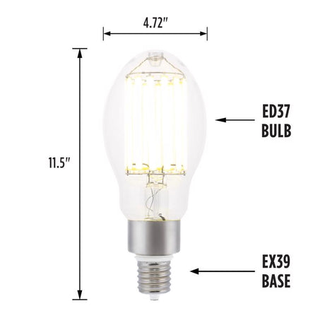 Westinghouse ED37 EX39 (Mogul) Filament LED Bulb Daylight 750 Watt Equivalence 1 pk