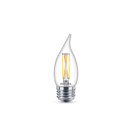 Philips BA11 E26 (Medium) LED Bulb Soft White 60 Watt Equivalence 3 pk