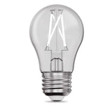 Feit White A15 E26 (Medium) Filament LED Bulb Daylight 25 Watt Equivalence 2 pk