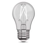 Feit White A15 E26 (Medium) Filament LED Bulb Daylight 60 Watt Equivalence 2 pk