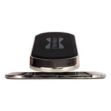 LoveHandle Black/Silver Magnetic Cell Phone Car Mount For All Mobile Devices, Pack of 4