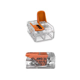 WAGO 221 Series 2 Port Lever Cable Connector 50 pk