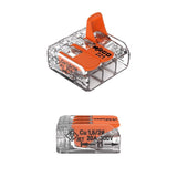 WAGO 221 Series 3 Port Lever Cable Connector 50 pk