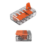 WAGO 221 Series 5 Port Lever Cable Connector 25 pk