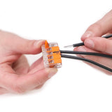 WAGO 221 Series 5 Port Lever Cable Connector 25 pk