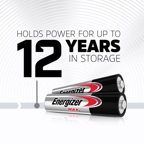 Energizer Max AAA Alkaline Batteries 12 pk Carded