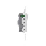 Leviton Decora Edge 15 amps Single Pole Rocker Switch White 10 pk
