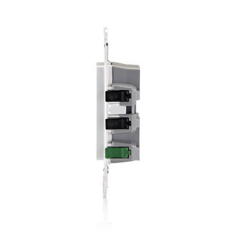 Leviton Lever Edge 15 amps 125 V White Tamper Resistant Outlet 5-15R 1 pk