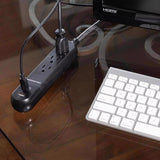 Monster Just Power It Up 4 ft. L 3 outlets Power Strip Black