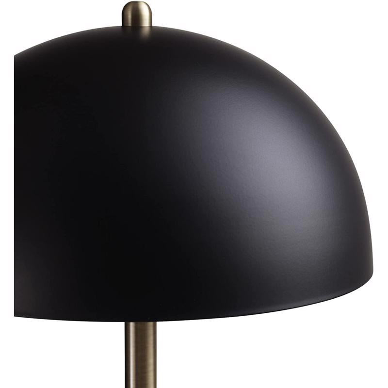 Globe Electric Luna 15 in. Matte Black Desk Lamp, Pack of 2