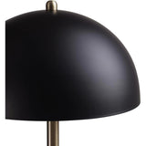 Globe Electric Luna 15 in. Matte Black Desk Lamp, Pack of 2