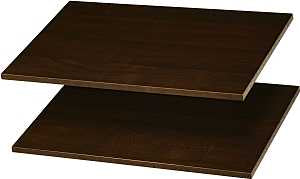 Easy Track RS1423-T Series Adjustable Shelf, Truffle, 100 lb, 14 in L, 23-7/8 in W, Wood