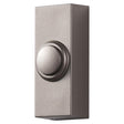 Heath Zenith Satin Nickel Silver Plastic Wireless Pushbutton Doorbell