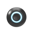 Heath Zenith Black/White Metal Wired Pushbutton Doorbell