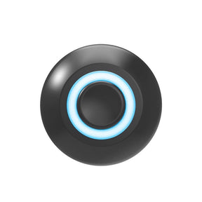 Heath Zenith Black/White Metal Wired Pushbutton Doorbell
