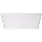 Lithonia Lighting 37 W LED Flat Panel 1.7 in. H X 23.8 in. W X 23.8 in. L