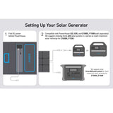 Anker SOLIX 100 W Solar Portable Solar Panel, Pack of 2
