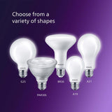 Philips A21 E26 (Medium) LED Bulb Soft White 75 Watt Equivalence 2 pk