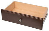 Easy Track RD08-T Series Drawer, 24 in W, 8 in H, 14 in D, Wood, Truffle