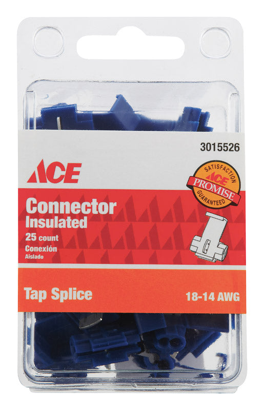 Ace Tap Splice Connector Blue 25 pk