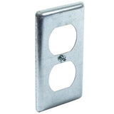 Southwire Rectangle Zinc-Plated Steel Box Cover