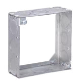 Southwire Old Work Square Galvanized Steel Box Extension Ring Silver