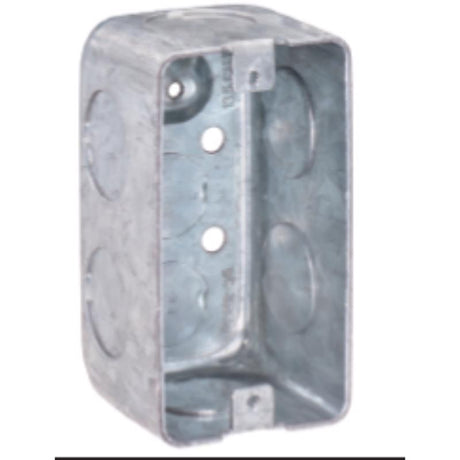 Southwire New Work Rectangle Steel Utility Handy Box