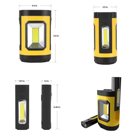 Feit 1000 lm LED Rechargeable Hanging Hook Work Light