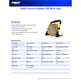 Feit 10000 lm LED Corded Stand (H or Scissor) Work Light