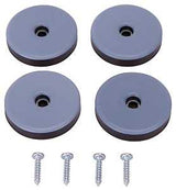 ProSource FE-S202-PS Furniture Glide, Plastic, Blue, Blue, 2 x 2 x 3/8 in Dimensions