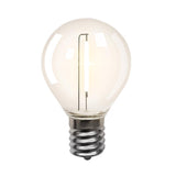 Belle Luci Holiday Bright Lights G40 Patio Light Set Warm White 50 ft. 24 lights