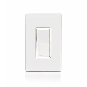 Leviton Single Pole Rocker Switch White 1 pk