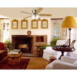 Westinghouse 52 in. Antique Brass Brown LED Indoor Ceiling Fan