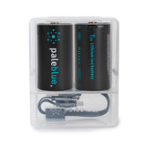 Pale Blue Earth D Lithium Batteries 2 pk Clamshell