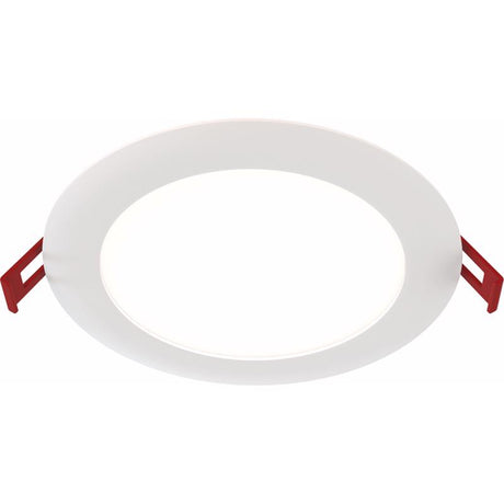 Juno Acuity Brands Lighting Matte White 4.88 in. W Aluminum LED Canless Recessed Downlight 16 W